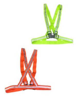 Bandas Reflectivas Naranja y Verde