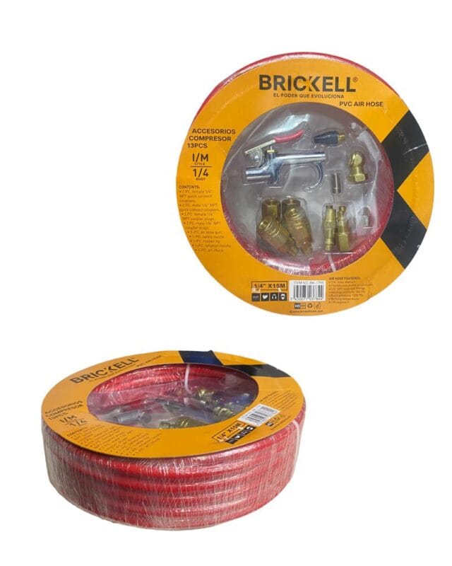 Kit Compresor 1/4 13Pcs Brickell
