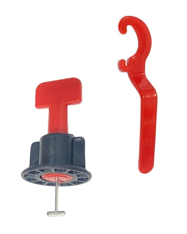 Niveladores De Ceramica y Porcelana Rojo