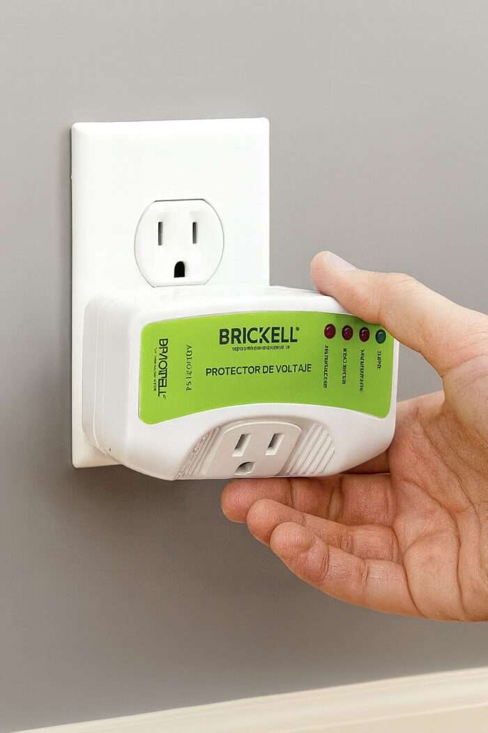 protector de corriente conectado directamente a la electrcidad