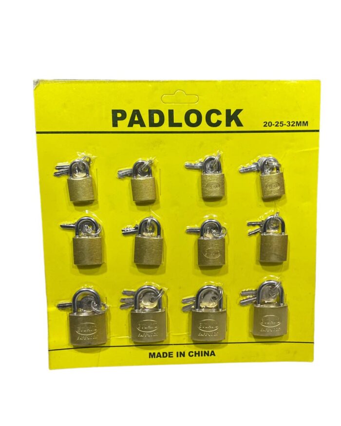 Candado Carton Padlock #20-25-32 - Imagen 1