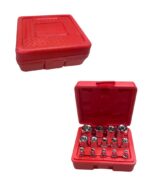 Copas Torr 1/2-3/8-1/4 Estriada Caja Roja 14Pcs