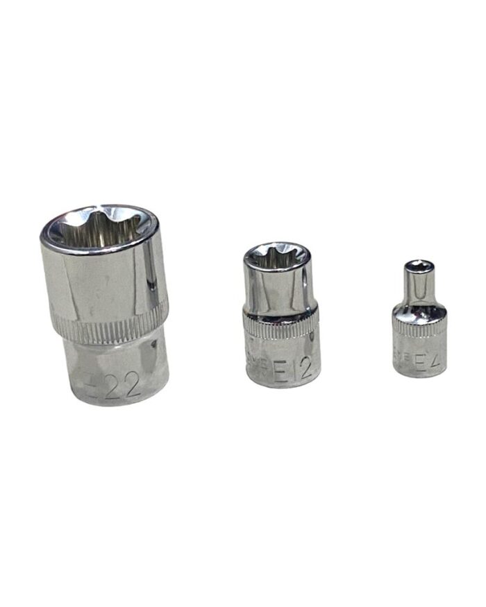 Copas Torr 1/2-3/8-1/4 Estriada Caja Roja 14Pcs - Imagen 3