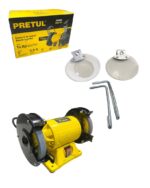 Esmeril De Banco 5 De 1/6 Hp Pretul - Imagen 2