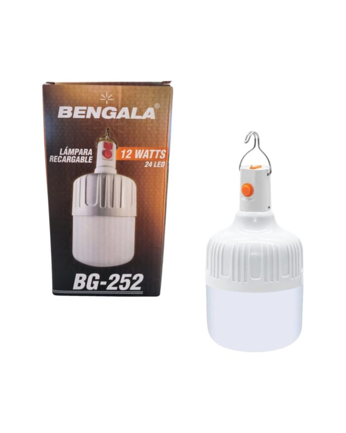 Bombillo Recargable Bengala 12W - Imagen 1