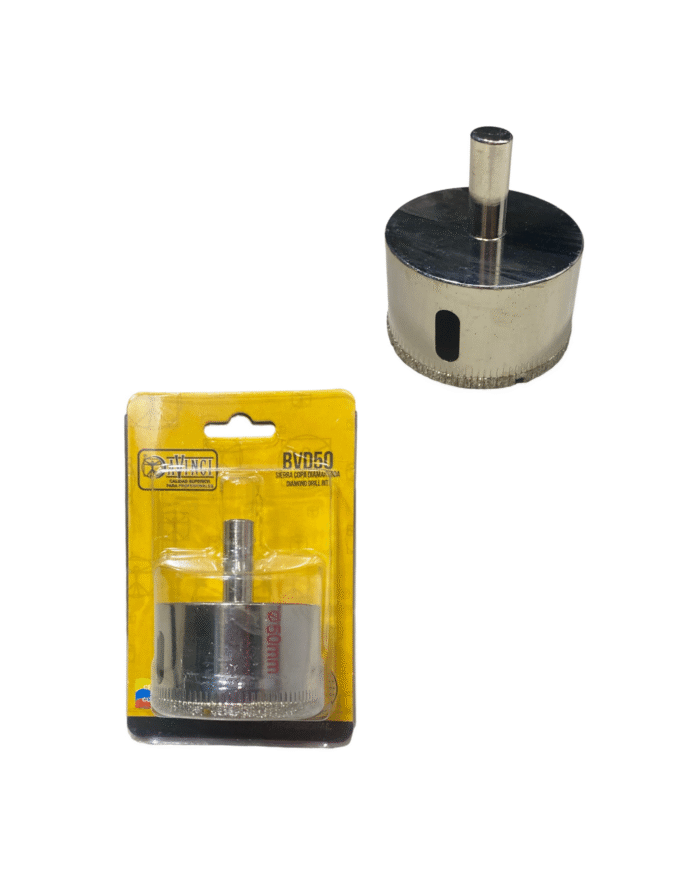 Copa Diamantada Para Vidrio 50mm Davinci - Imagen 1
