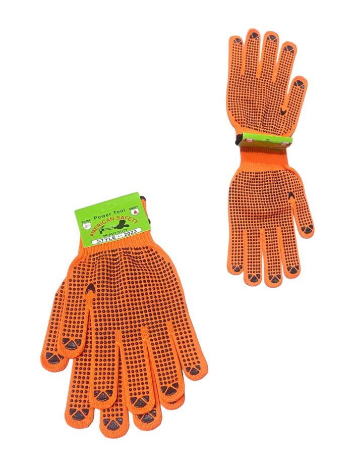 Guante Naranja Pepa Negra - Imagen 1