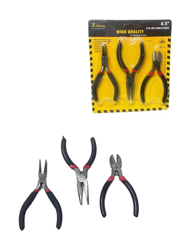 Juego De Pinzas x 5Pcs 4 1/2 Uyustools