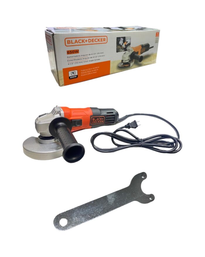 Pulidora Black Decker 4 1/2  650w - Imagen 1