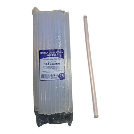 Silicona barra gruesa 25 UND