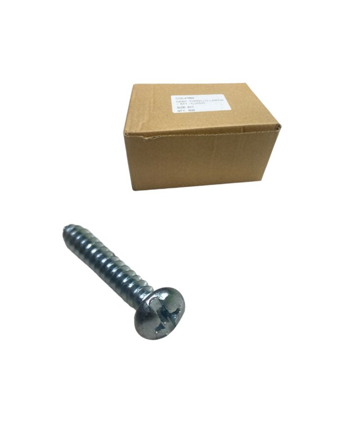 Tornillo lamina 8x1 - cj x 500 - Imagen 1