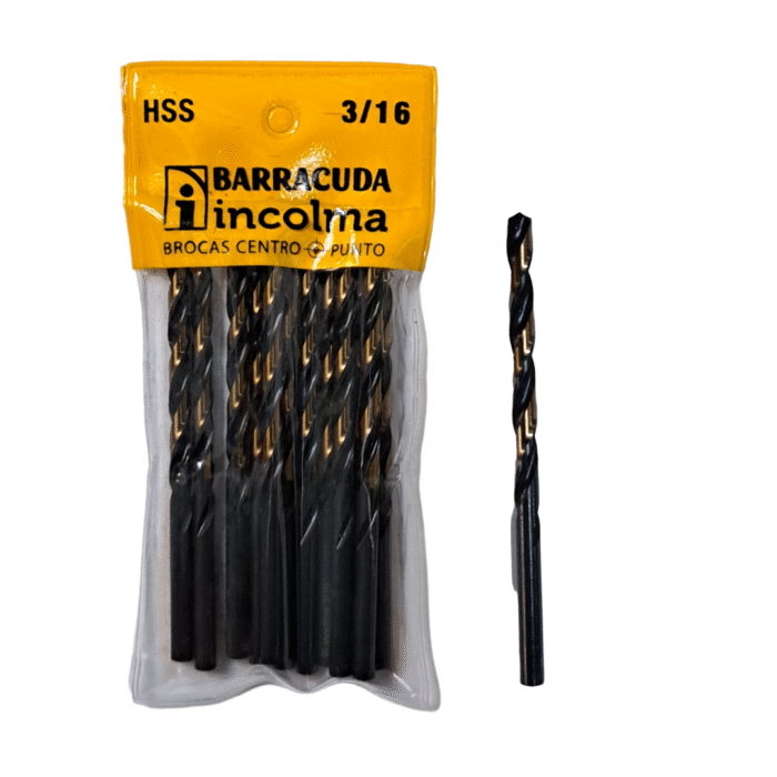 Broca Barracuda 3/16 Metal - Imagen 1