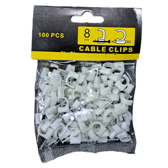 Grapa Para Cable 8mm Cable Clips - Imagen 1