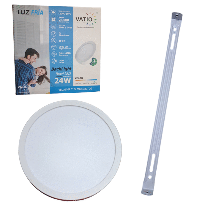 Panel Sobreponer 24w Vatio Backligth - Imagen 1