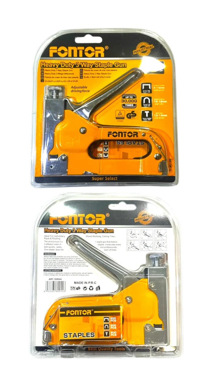 grapadora manual para tapiceria de la marca fontor