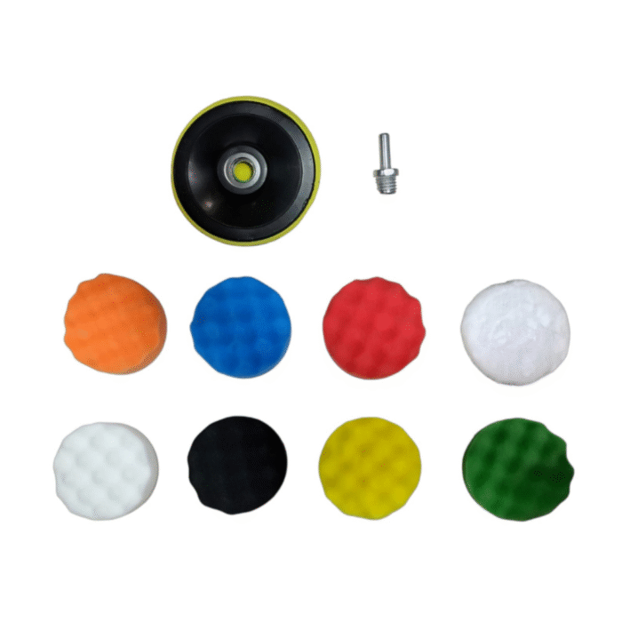 Esponjas + Disco Para Policahar 9PC - Imagen 1