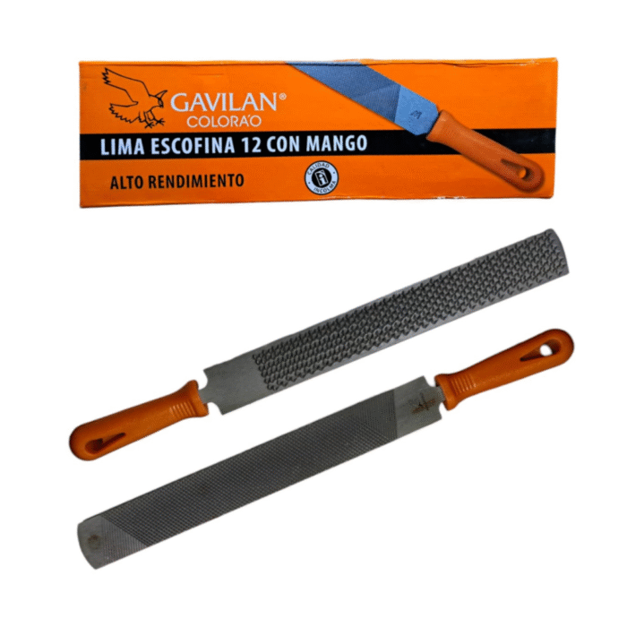 Lima Escofina 12 Con Mango - Imagen 1