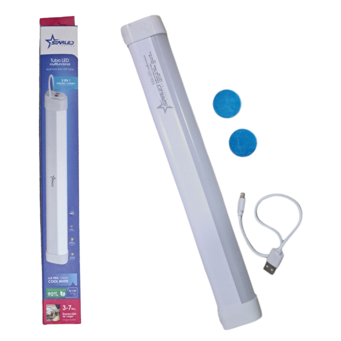 Tubo Led Multifuncional Recargable 32 Cm Starled - Imagen 1