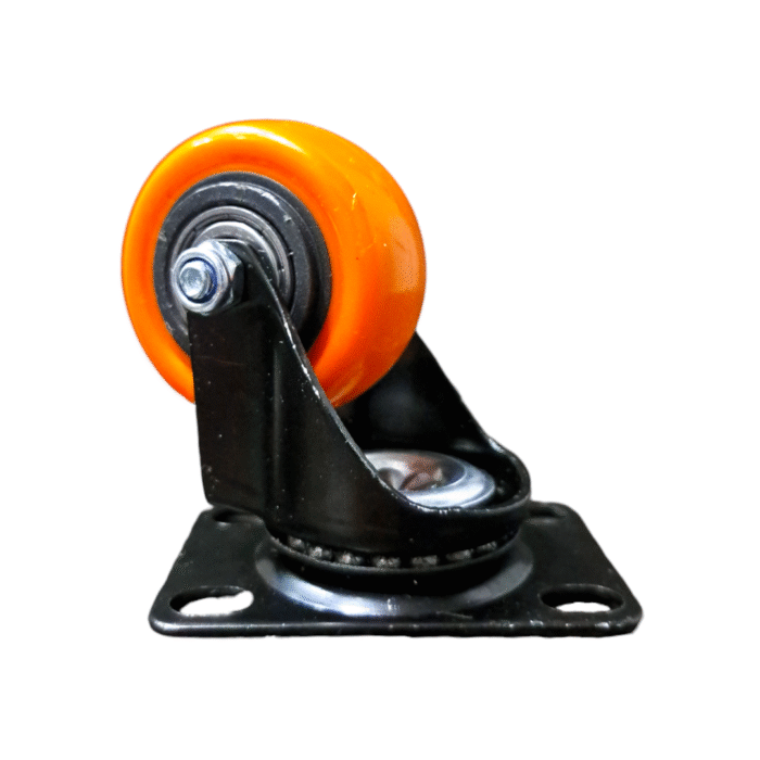 Rueda Naranja Sin Freno - Imagen 1