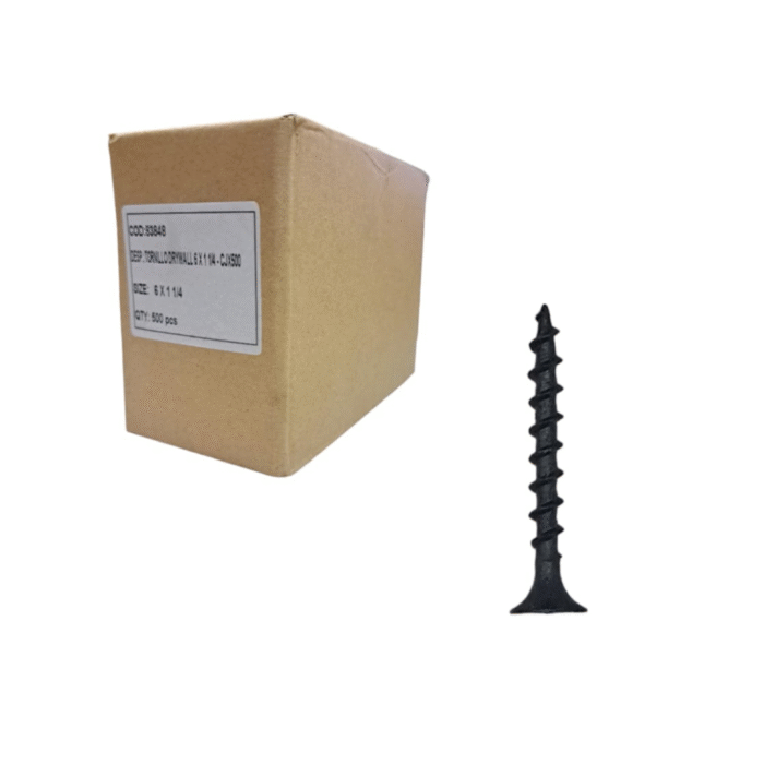 Tornillo Drywall 6x1 1/4 CJx500 - Imagen 1