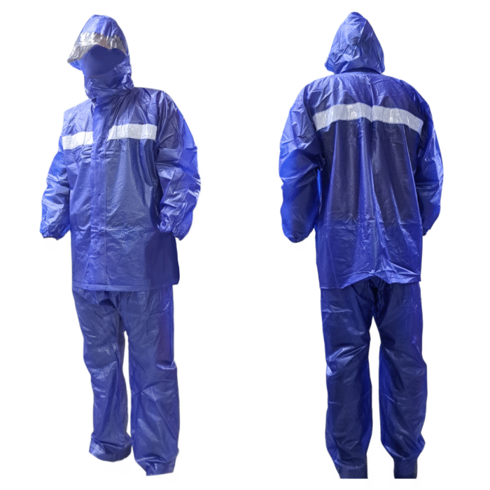 Impermeable Siliconado Fino Azul - Imagen 1