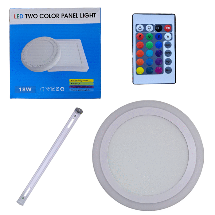Panel Led Color Sobreponer Redon 18w Ledergy - Imagen 1