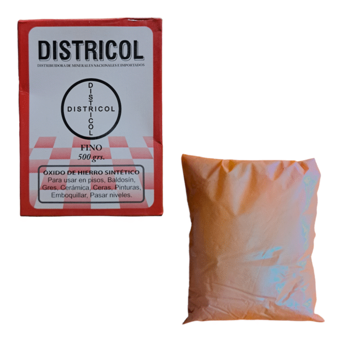 Polvo Mineral Rojo Districol - Imagen 1