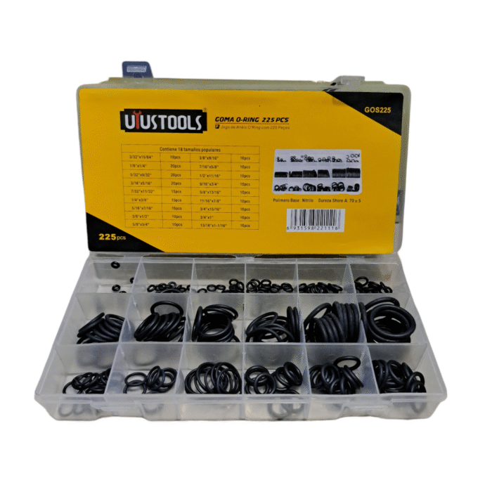 Orris 18 Medidas 225 Pcs Uyustools - Imagen 1