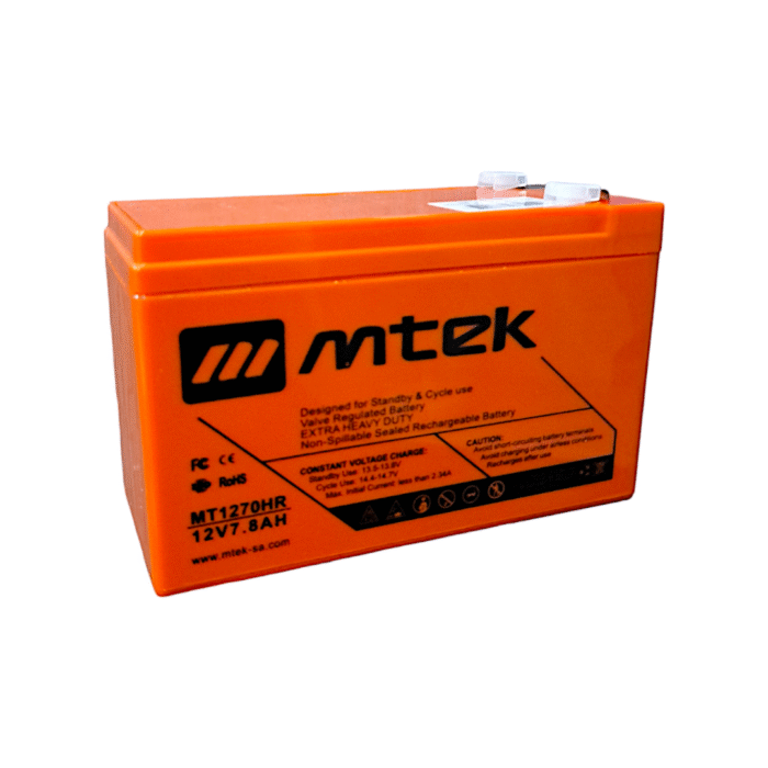 Batería MTEK 12v 7.8A - Imagen 1