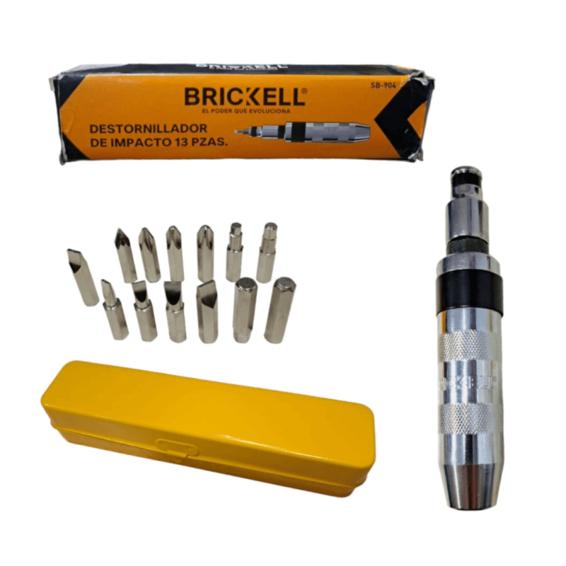 Destornillador Impacto Brickell 13pcs