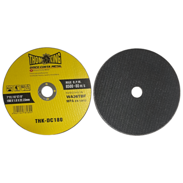 Disco Corte Metal Thom Kimg # 7 Pulg 180mm - Imagen 1