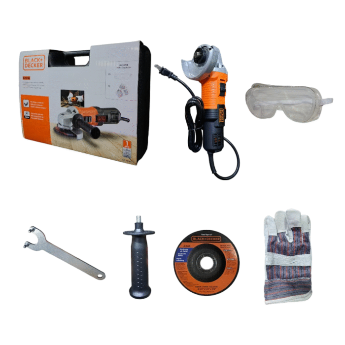 Pulidora Blackdecker 4 1/2 Cj Plas+Gaf+Guant - Imagen 1