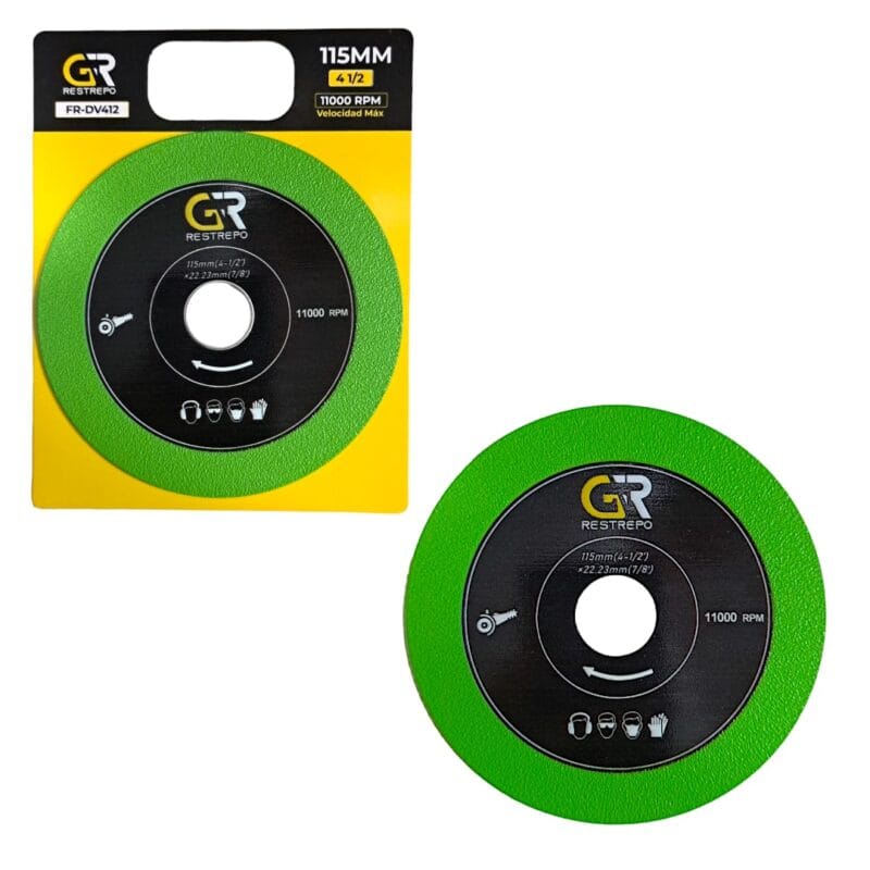 Disco Corte Vidrio 4.1/2 GR Restrepo