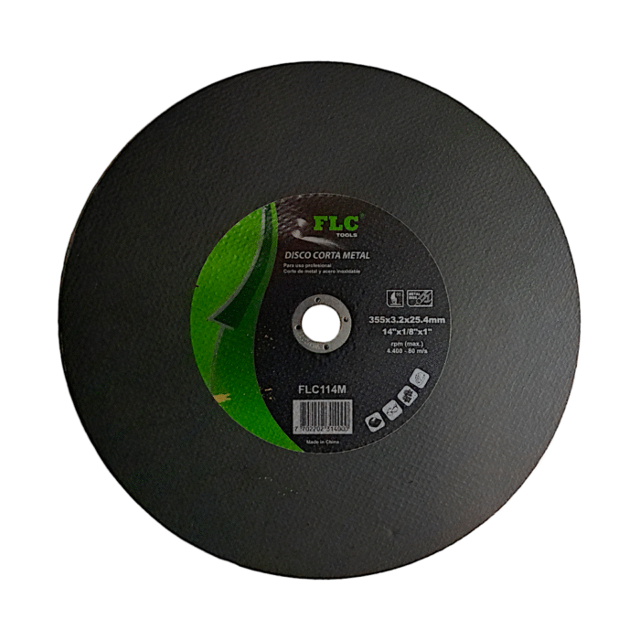 Disco Tronzadora Metal FLC 14" - Imagen 1