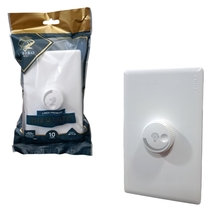 Interruptor Regulador De Luz Dimmer Zafiro - Imagen 1