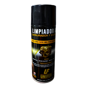 Limpiador De Carburador Y Valvula Unifer 400ml