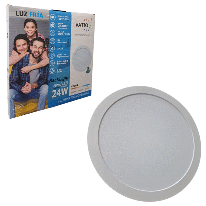 Panel Incrustar 24W BackLigth - Imagen 1