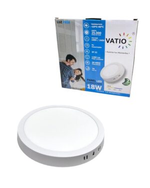 Panel Led Sobreponer 18W Vatio