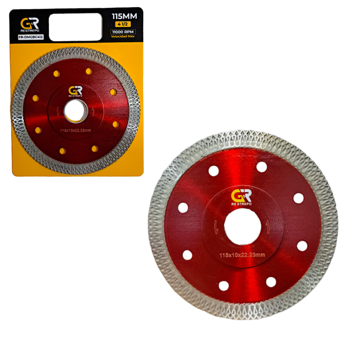 Disco Corte Ceramica/ Vidrio 115M 4 1/2 - Imagen 1