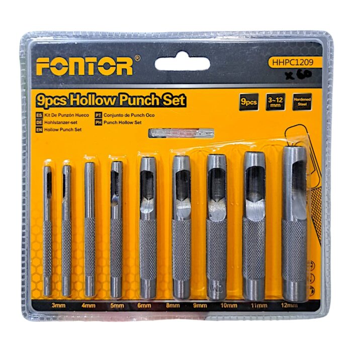 Sacabocados Fontor X 9 PCS - Imagen 1