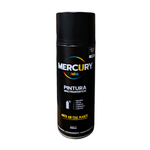 Aerosol Mercury 400ML 4 Negro Mate