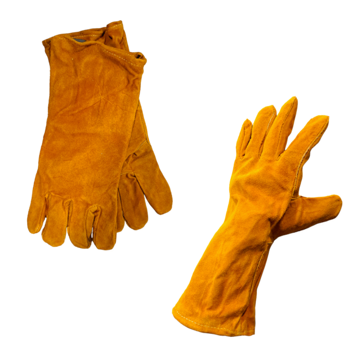 Guante Marron Soldador 14 CM Kodiak - Imagen 1