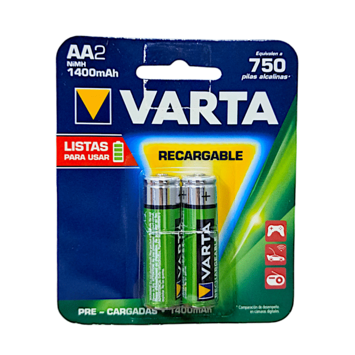 Pila AA Varta Recargable - Imagen 1