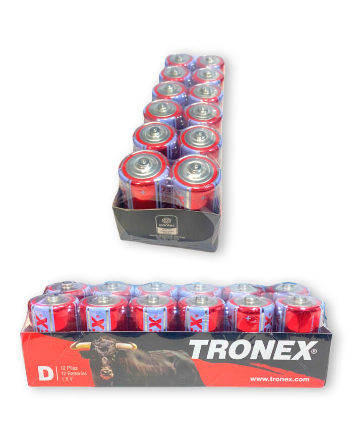 Pila Tipo D Tronex Roja Bulk180 - Imagen 1