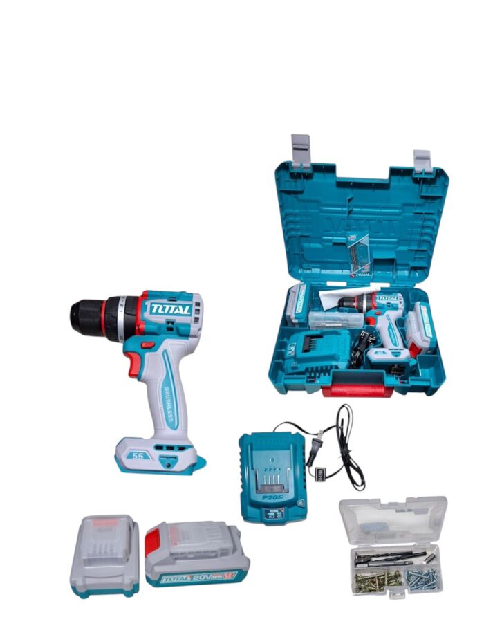 Taladro Inalámbrico Total 20V Brushless - Imagen 1