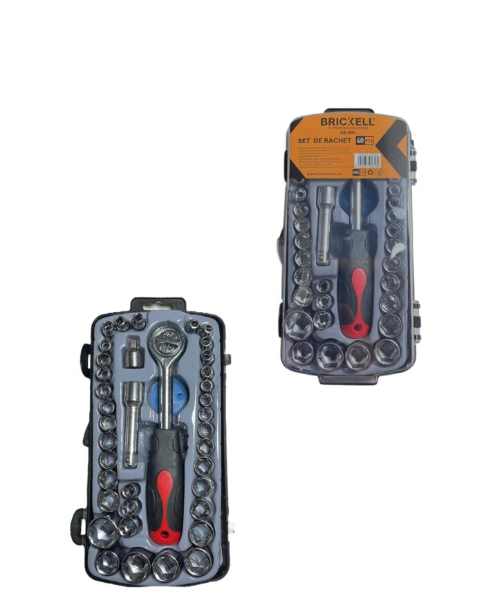 JUEGO DE RATCHET 40 PCS BRICKELL - Imagen 1