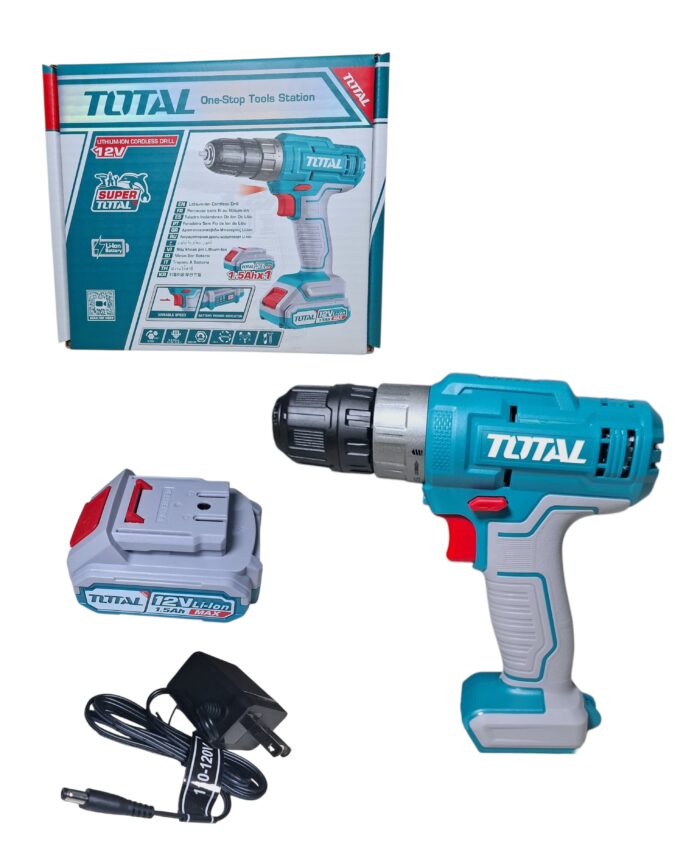 Atornillador Recargable TOTAL 12V - Imagen 1