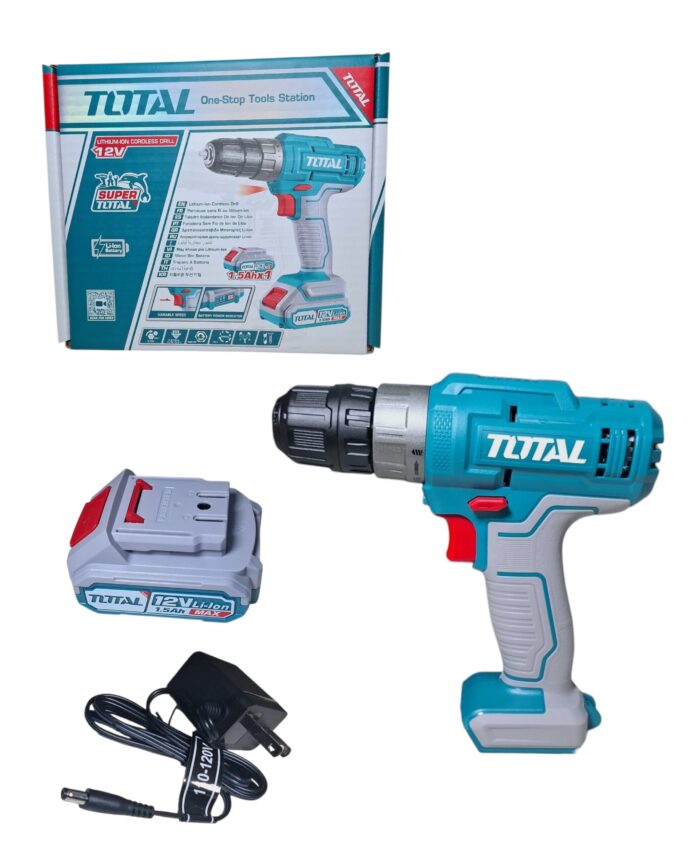 atornillador total (1) Atornillador Recargable TOTAL 12V - Imagen 1