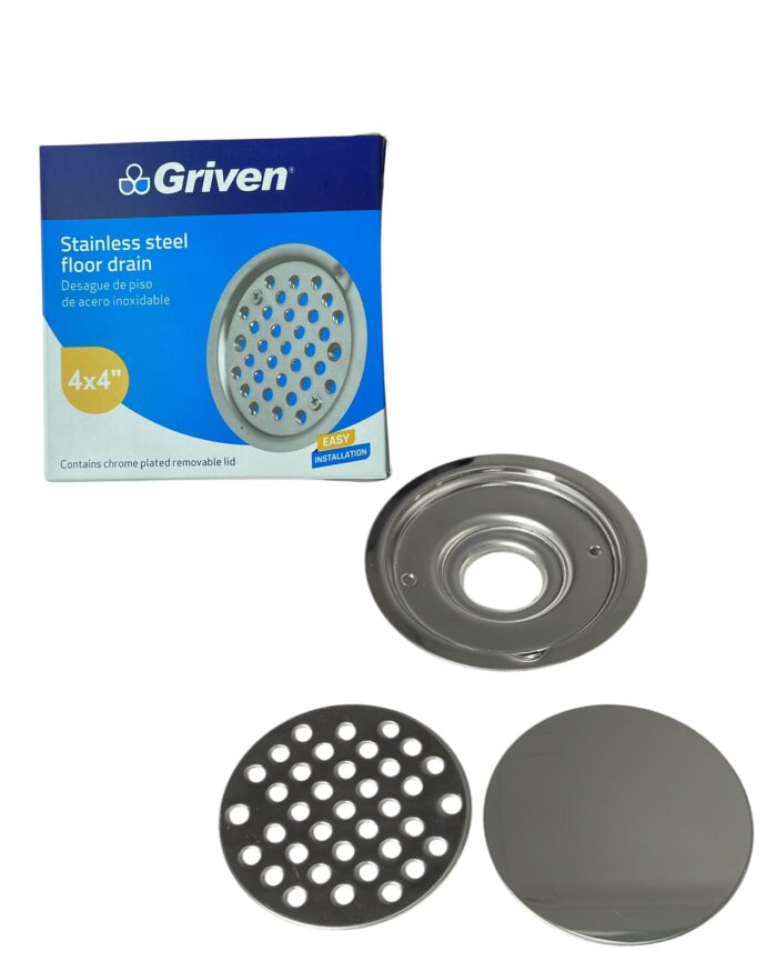 Rejilla de Piso Griven 4x4 – Acero Inoxidable - Imagen 1
