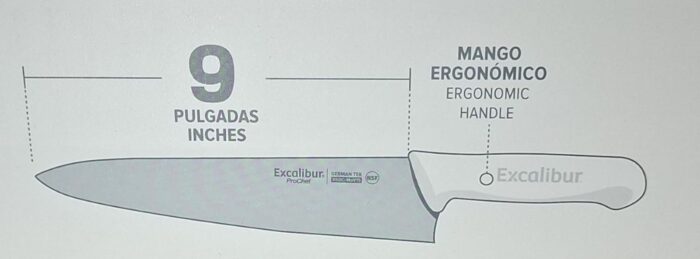 Cuchillo carnicero Excalibur ProChef #9 - Imagen 4